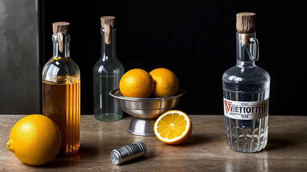 Botella de vermut guardada en refrigeración para mantener su frescura y evitar la oxidación.